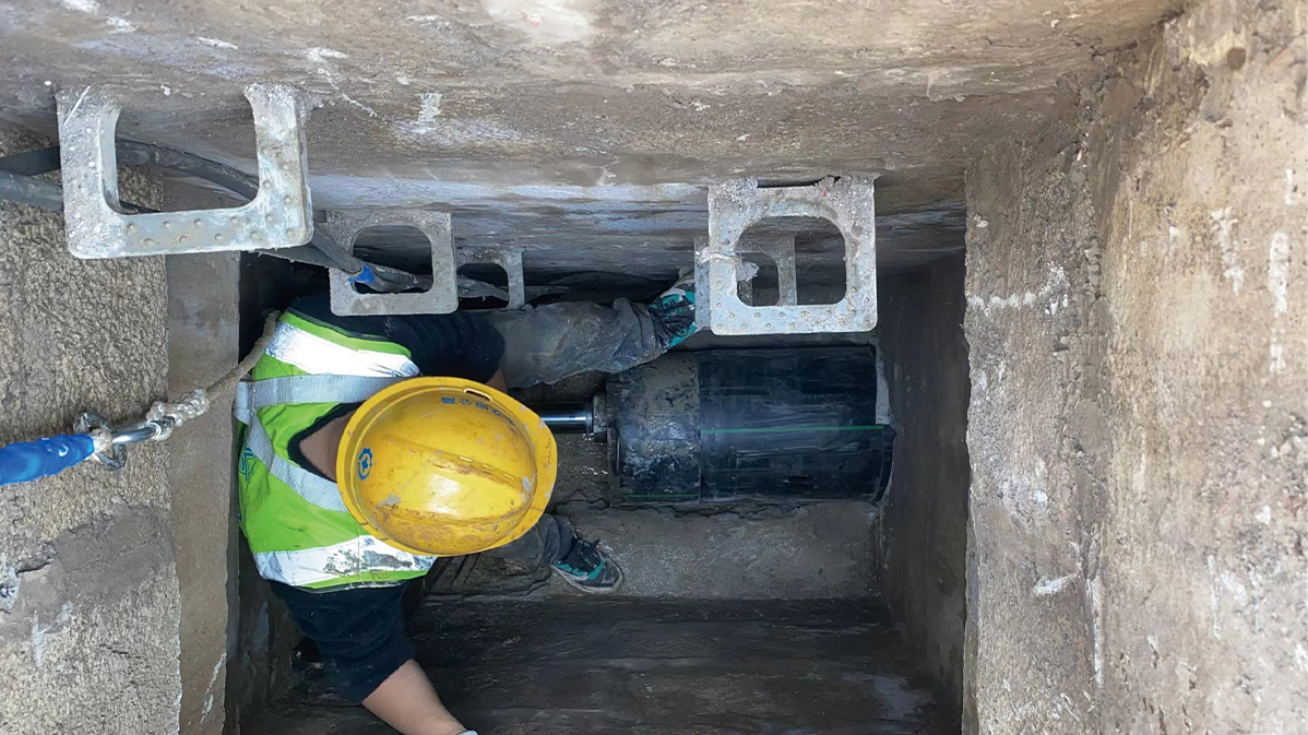 青白江HDPE短管内衬法